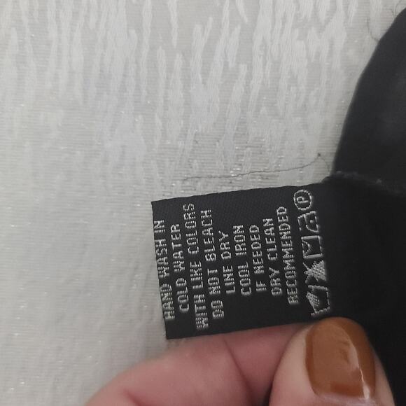 BCBG ladies sheer tunic black Size XL Swim cover up dress Matrix Minimalist Goth - Picture 6 of 8